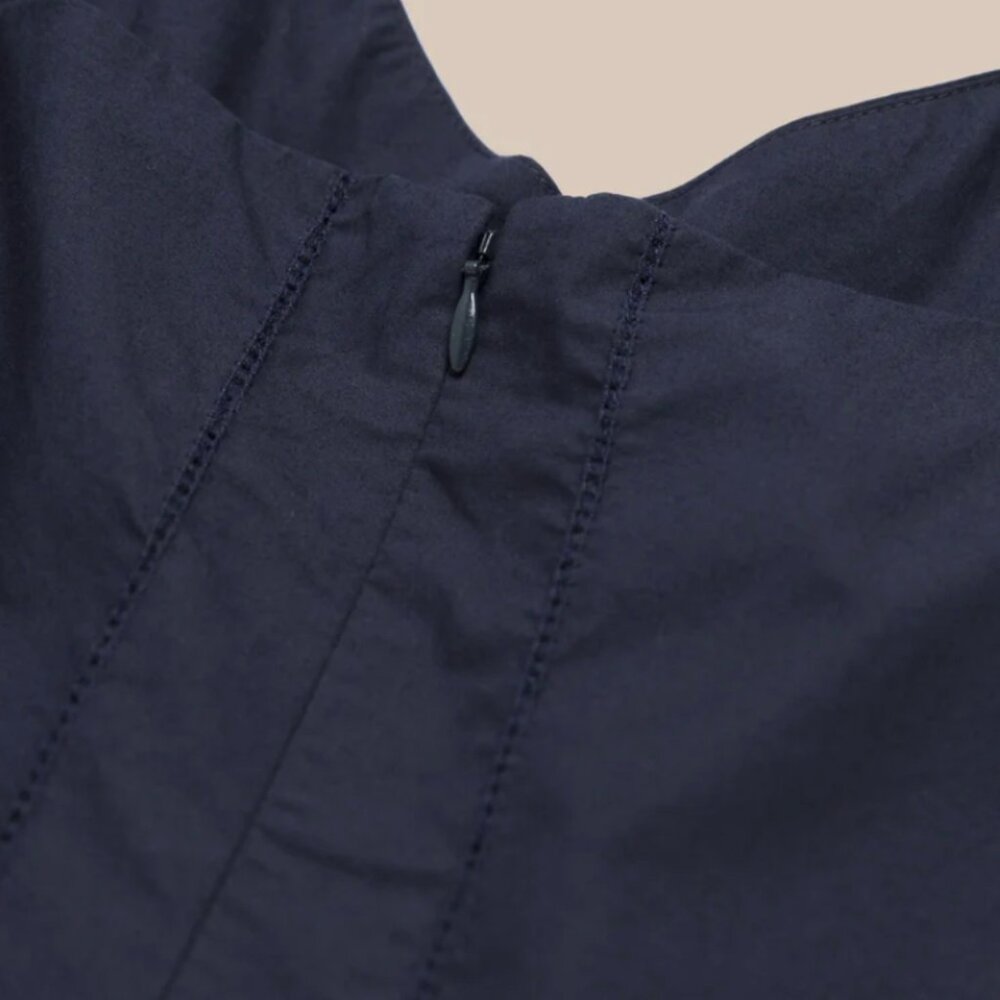 Jenni Kayne Navy V‑Neck Spaghetti‑Strap Midi Dress - Picture 3 of 8